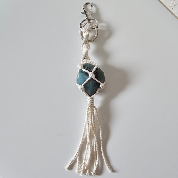 Macrame keyring