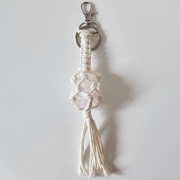 Macrame keyring