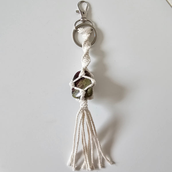 Macrame keyring