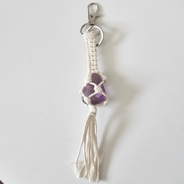 Macrame keyring