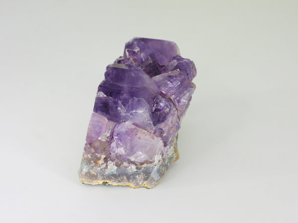 Beautiful Amethyst cluster with inclusions. Other side view