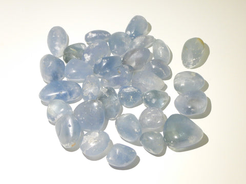 Celestite tumbles