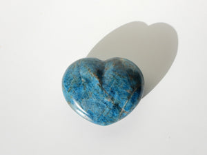 Blue Apatite hearts