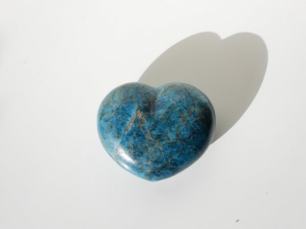 Blue Apatite hearts