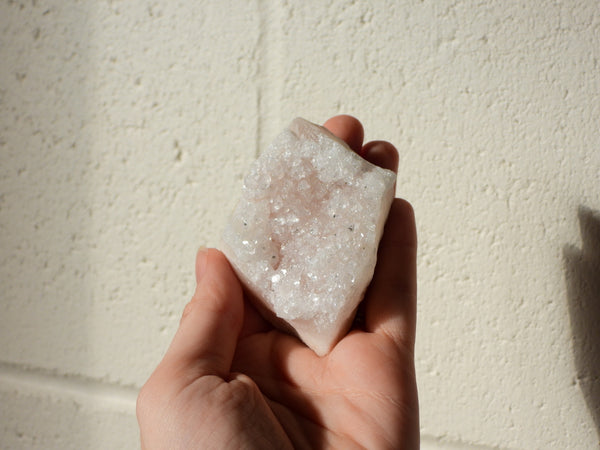 Pink Apophyllite cluster