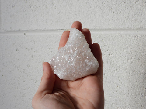 Pink Apophyllite cluster