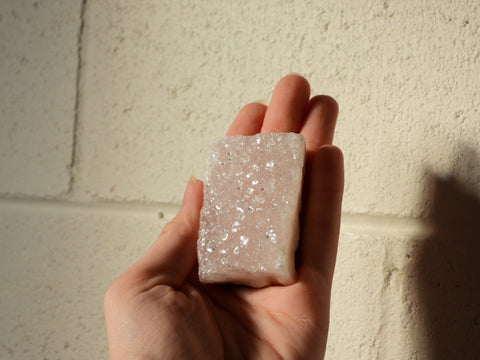 Pink Apophyllite cluster