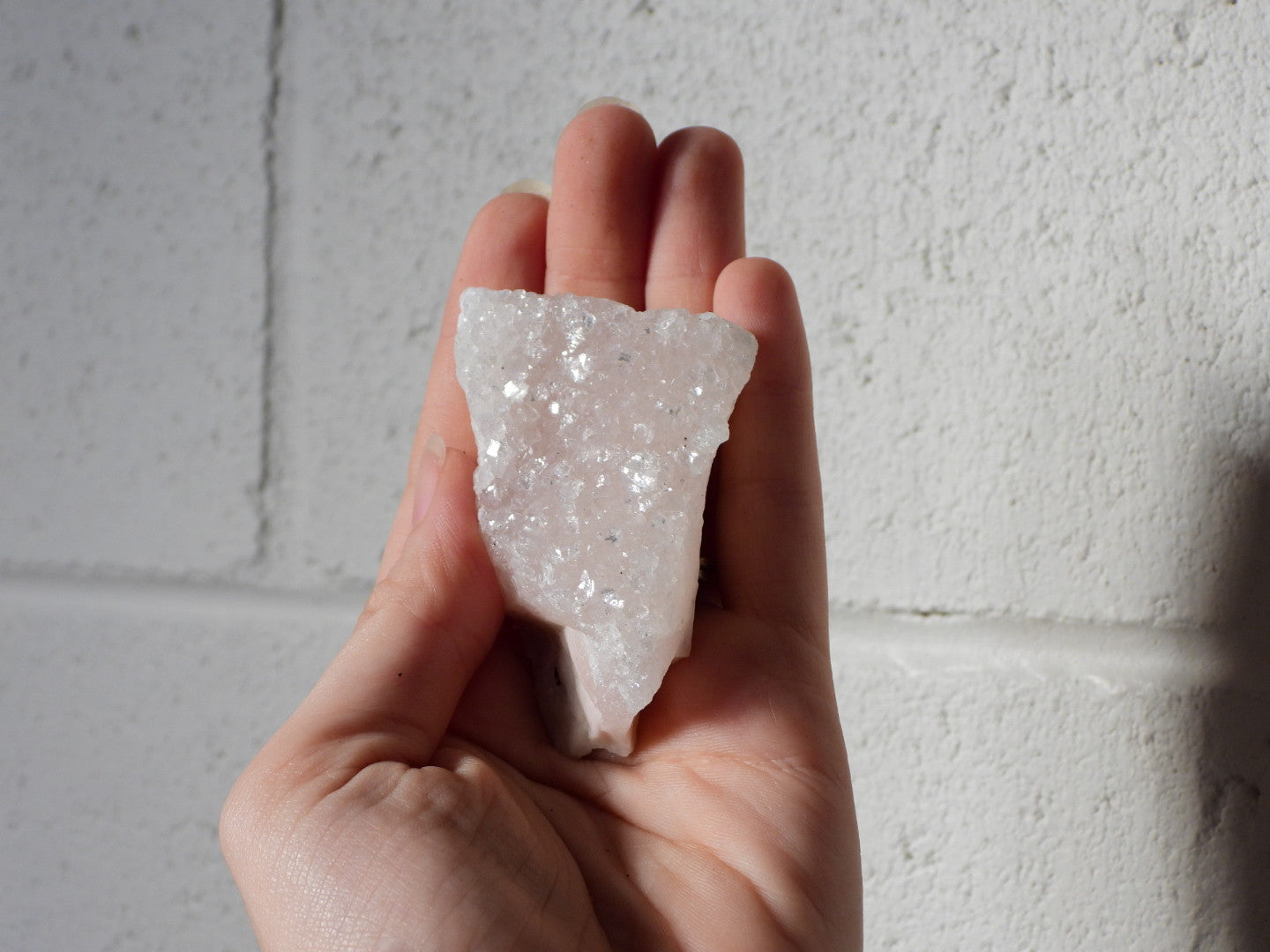 Pink Apophyllite cluster