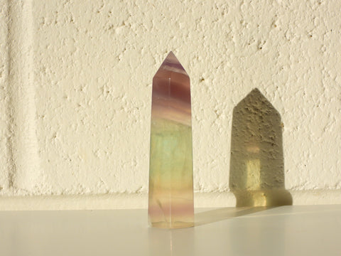 Fluorite with Mica tower