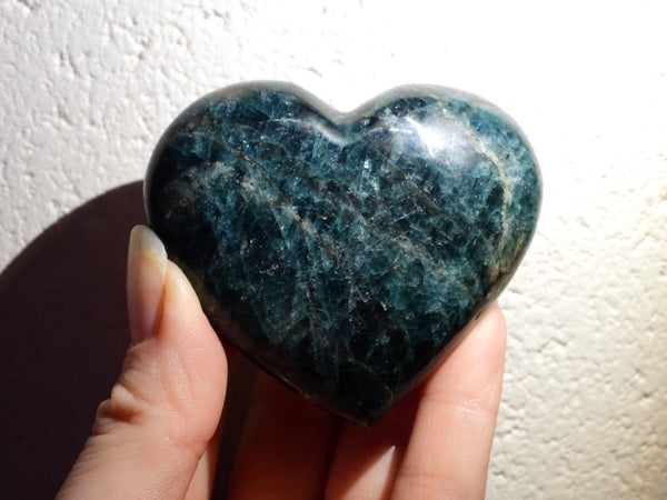 Teal Apatite heart