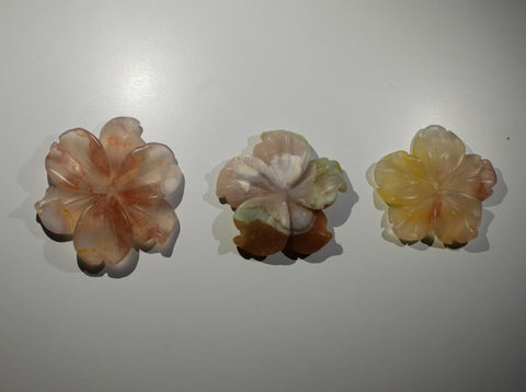 Medium Flower Agate flowers