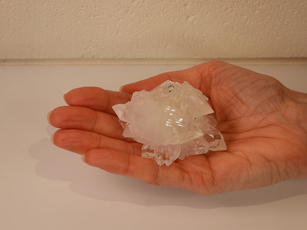 Clear Apophyllite cluster