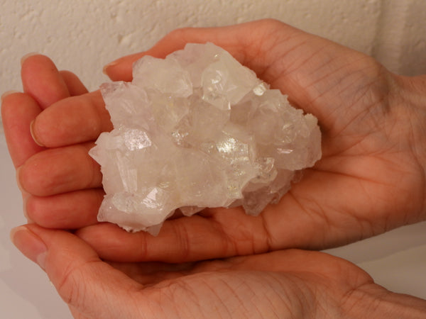 Clear Apophyllite Cluster