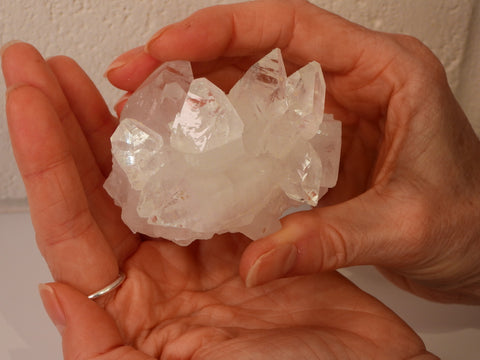 Super high grade Clear Apophyllite cluster