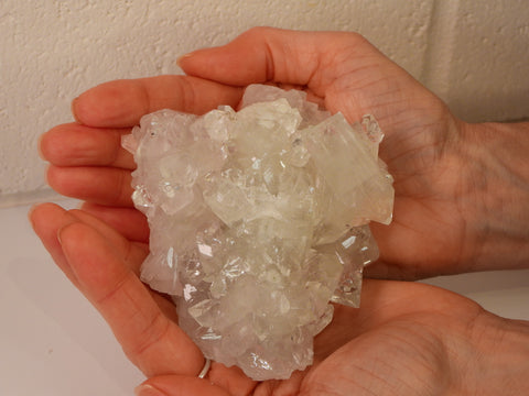 Super high grade Clear Apophyllite cluster