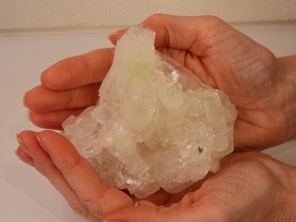 High grade Apophyllite on Calcite