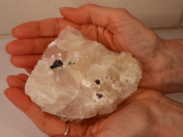 High grade Apophyllite on Calcite