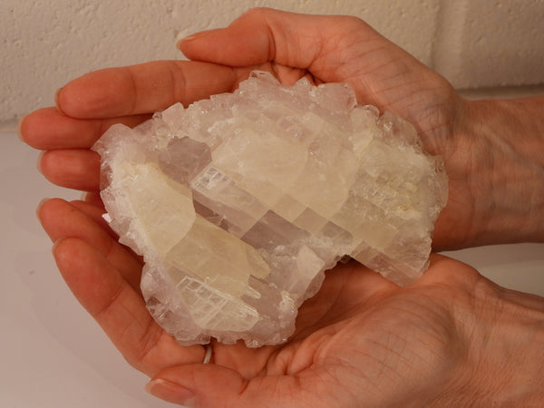 High grade Apophyllite on Calcite