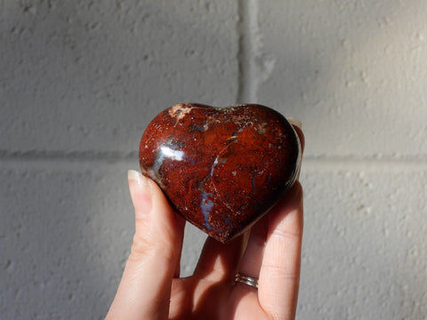 Ocean Jasper heart