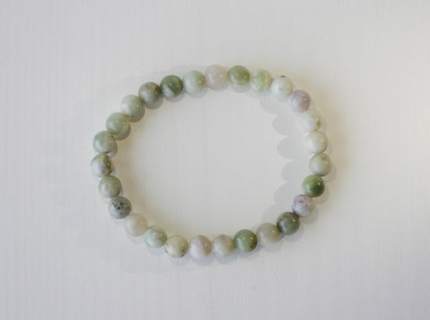 Peace Jade elastic bracelet