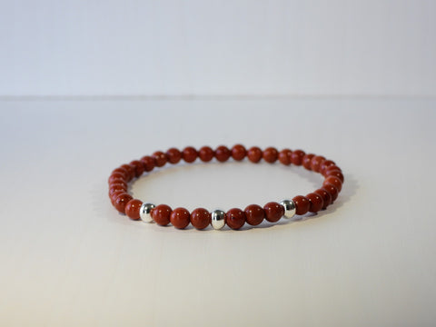 Red Jasper elastic bracelet