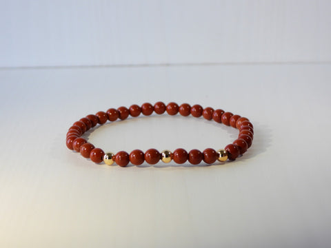 Red Jasper elastic bracelet