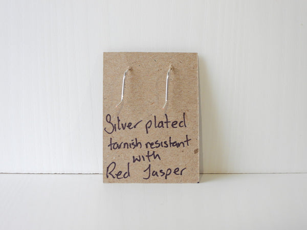 Red Jasper earrings