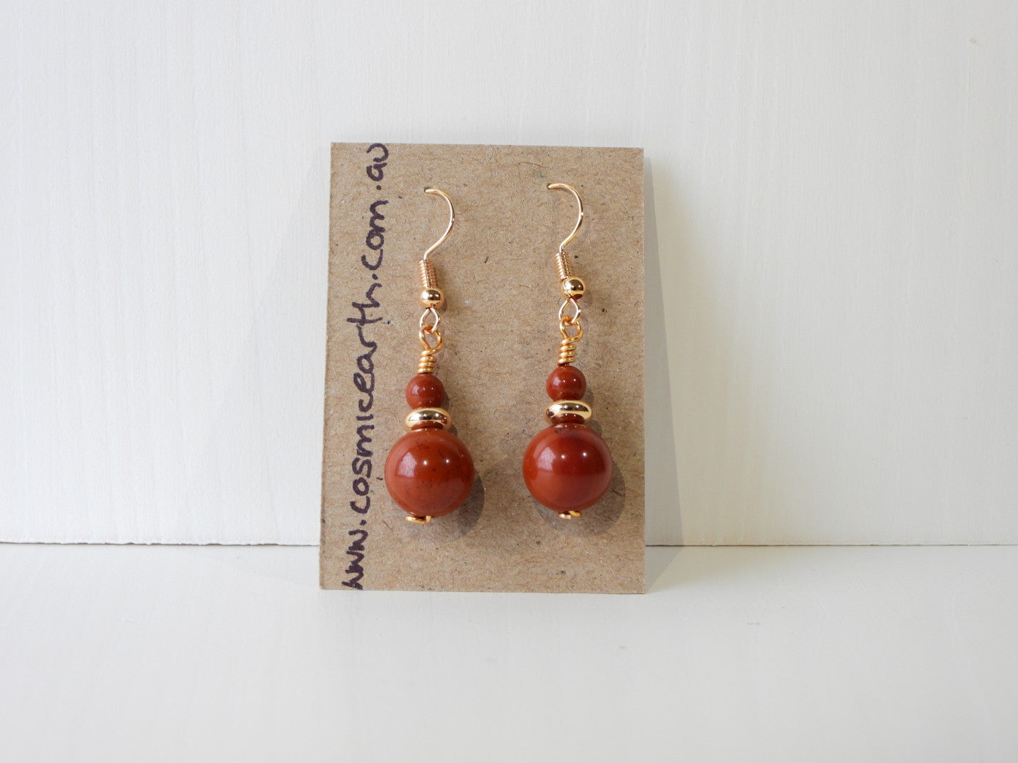 Red Jasper earrings