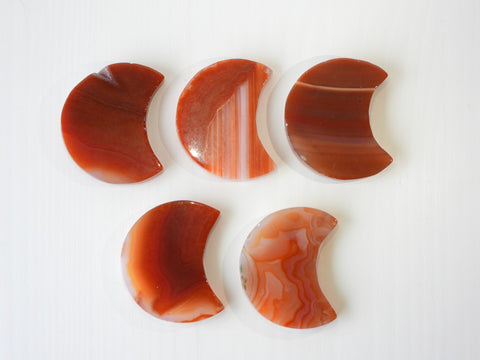 Carnelian moons