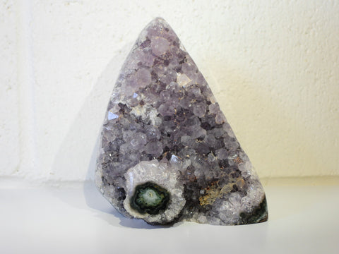 Standing Amethyst cluster