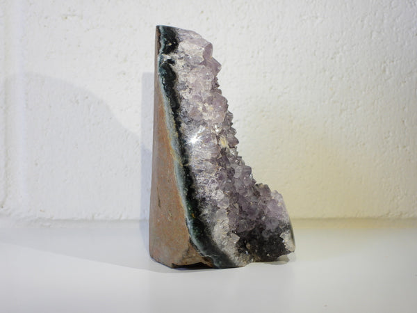 Standing Amethyst cluster