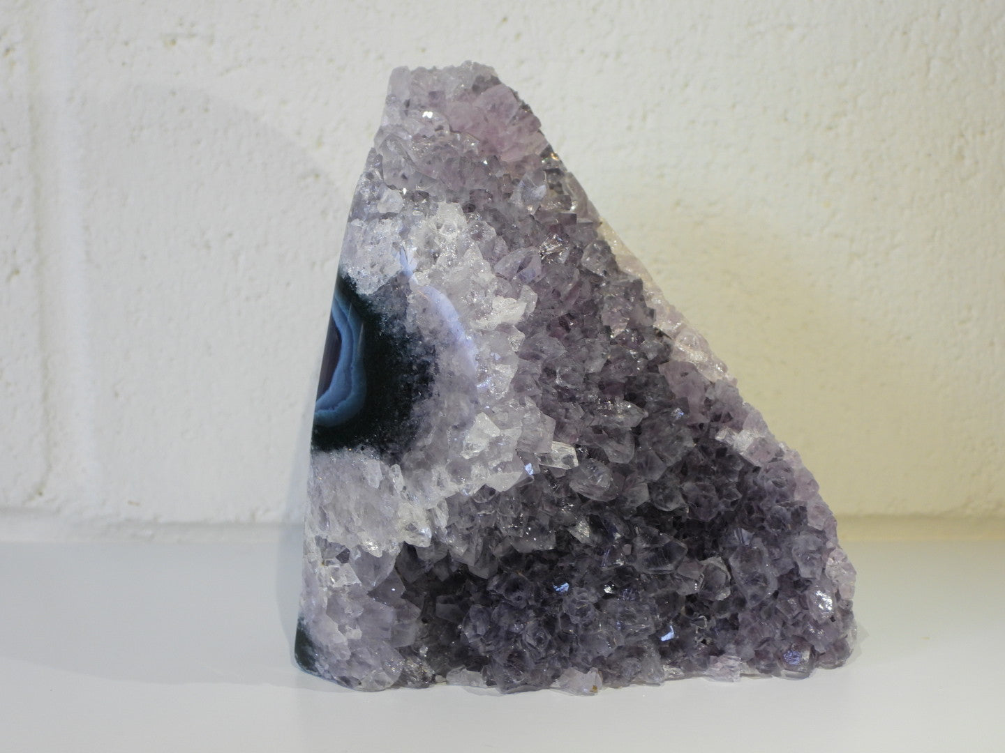 Standing Amethyst cluster